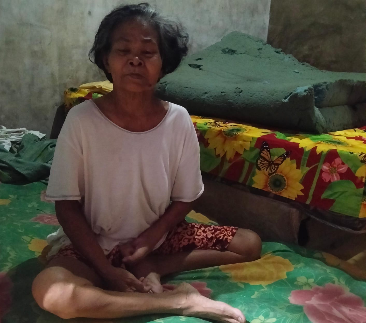 Lansia Stroke di Tebing Tinggi Terlantar Tanpa Bansos, Anak Jadi Buruh Harian Tanggung 6 Jiwa