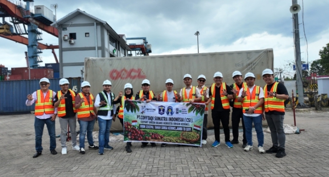 Jambi Ekspor 19,2 Ton Kopi Robusta Kerinci ke Mesir, Nilai Pengiriman Kopi dan Teh Melonjak Jadi US$2 Juta
