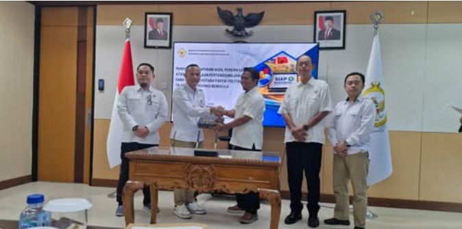 Dana Bantuan Parpol Kota Bengkulu Diaudit BPK, Kesbangpol Terima LHP 2025 untuk Jaga Transparansi