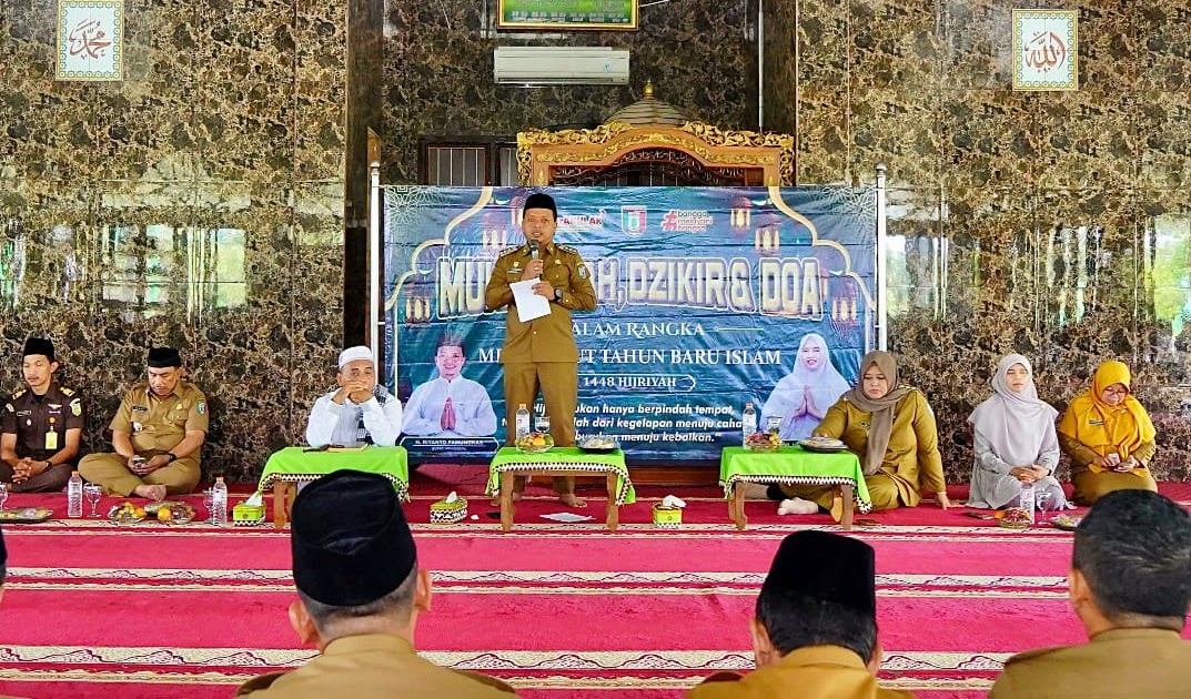 Bupati Pringsewu Ajak Ribuan ASN Muhasabah dan Doa Bersama Sambut Tahun Baru Islam 1448 Hijriah