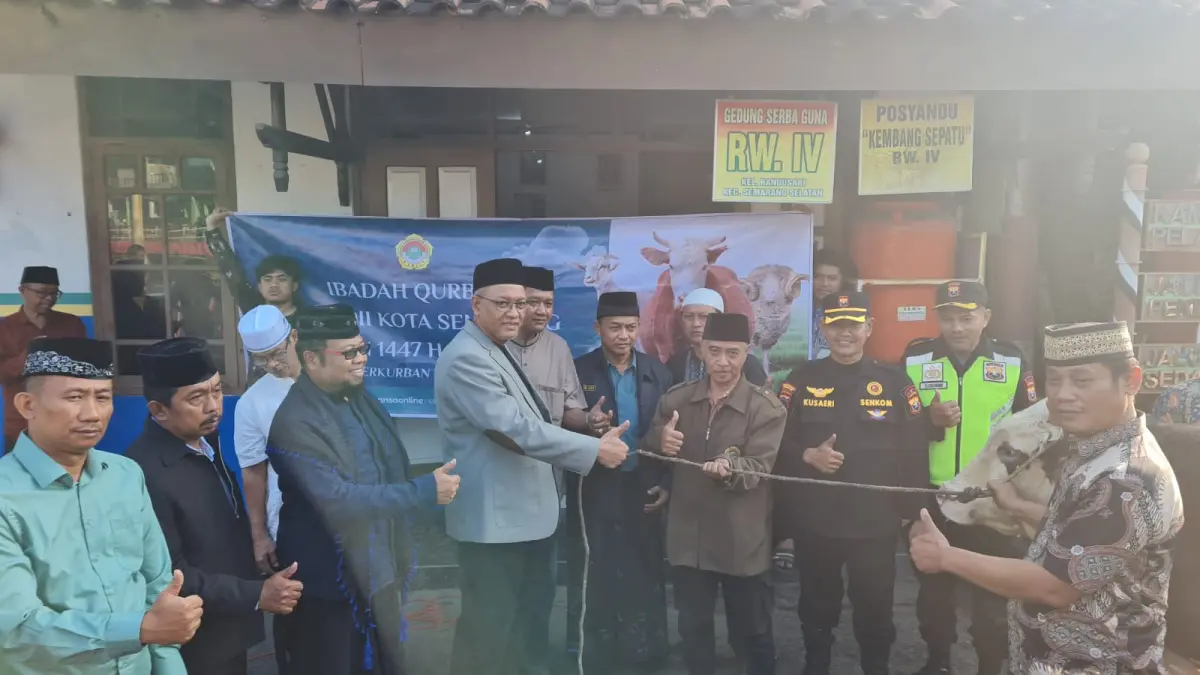 LDII Semarang Sembelih 349 Sapi dan 131 Kambing, Daging Kurban Dibagikan untuk Dhuafa di 17 Kecamatan