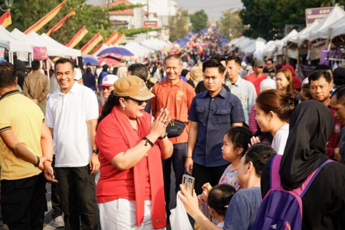 Pemkab Gunungkidul Pindahkan CFD ke Jalan Brigjen Katamso-KH Agus Salim Wonosari, Pedagang Sebut Pengunjung Lebih Ramai