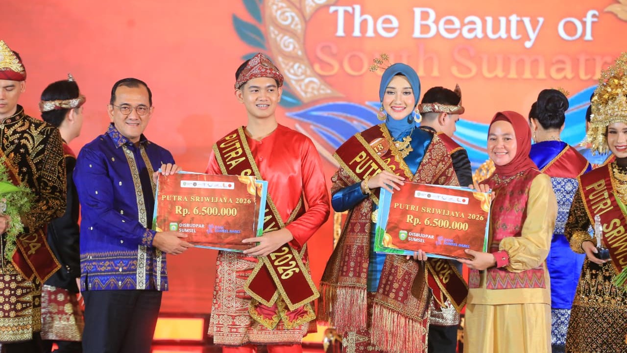 Sekda Sumsel Edward Candra Tegaskan Putera Puteri Sriwijaya 2026 Harus Bawa Budaya Sumsel Mendunia