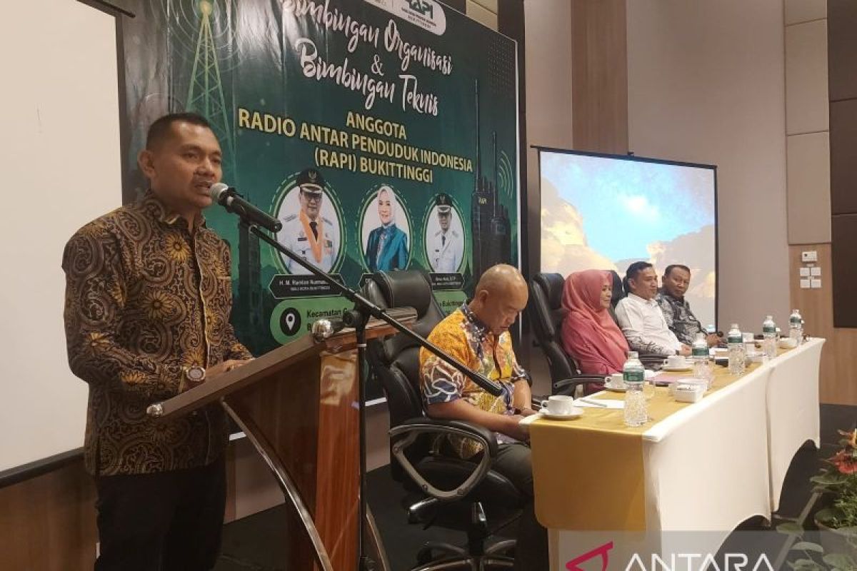 Pemkot Bukittinggi dan DPRD Gelar Bimtek RAPI, 31 Anggota Disiapkan Jadi Garda Terdepan Komunikasi Bencana