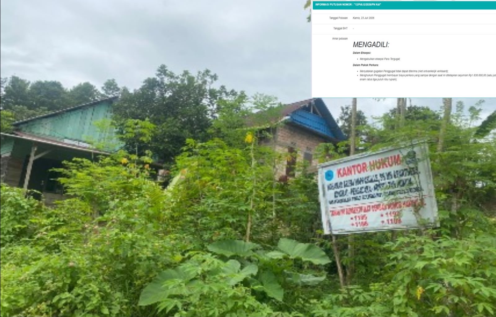 Sengketa Lahan Wua-Wua Kendari Berakhir, PN Tolak Gugatan Penggugat, 8 Rumah Warga Tunggala Dalam Aman