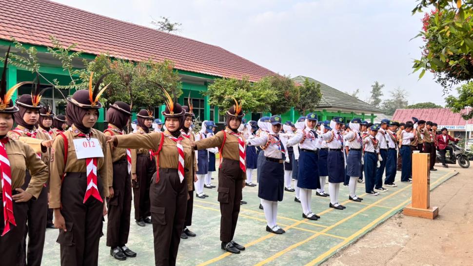 MTs N 2 Lampung Timur Turunkan Empat Regu di Lomba PBB Raman Utara, Kepala Madrasah Soroti Pembentukan Karakter