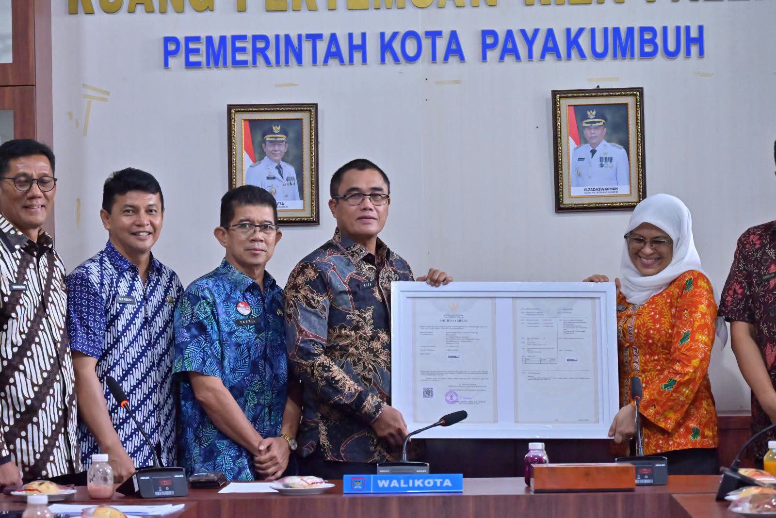 Pemkot Payakumbuh Kantongi Sertifikat Merek Randang, Jajaki Kerja Sama dengan Kemenkum Sumbar untuk Lindungi Produk Unggulan