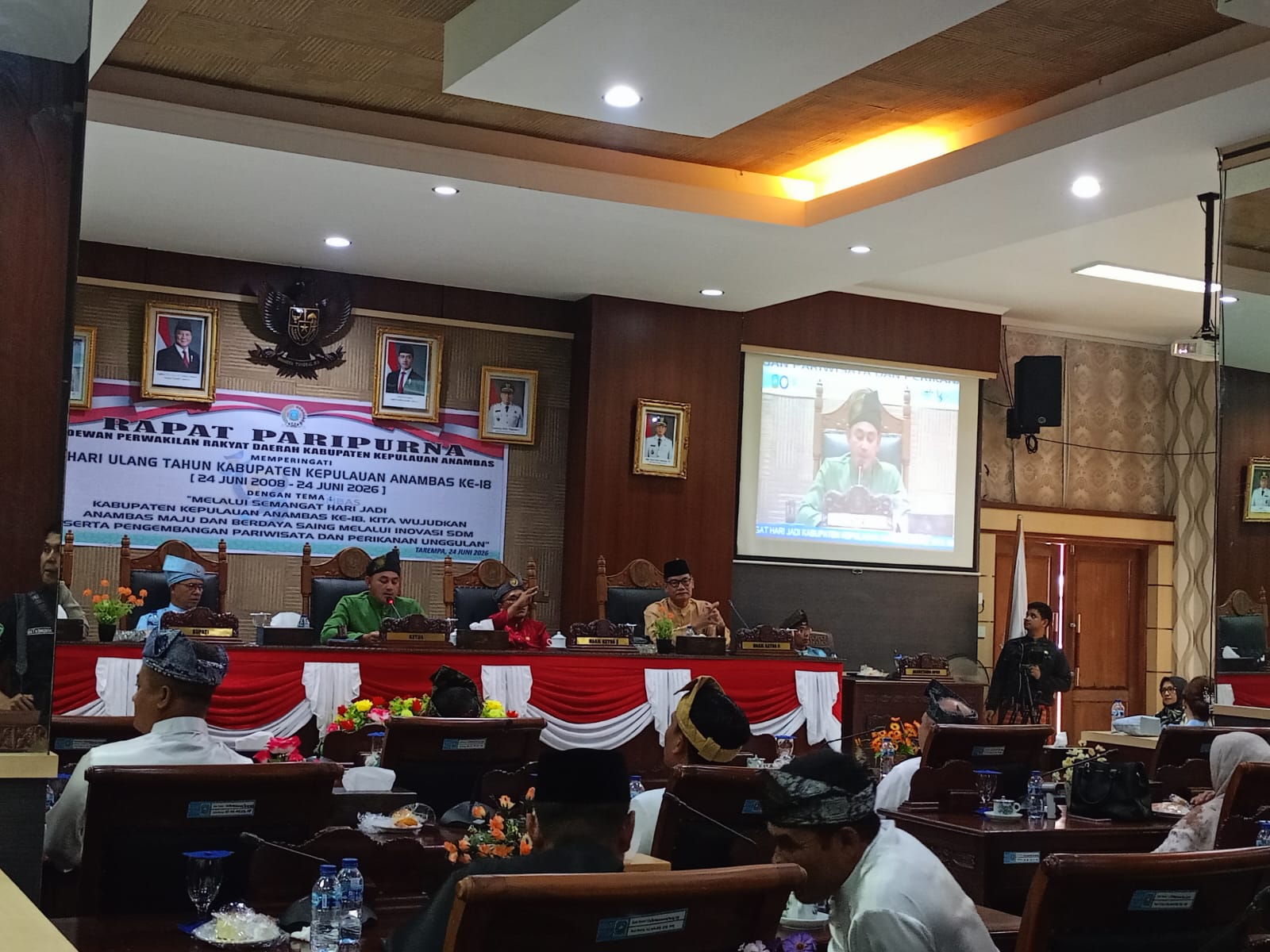 Bupati Anambas Ajak Semua Elemen Jaga Gotong Royong di HUT ke-18, Refleksikan Capaian Infrastruktur dan Ekonomi