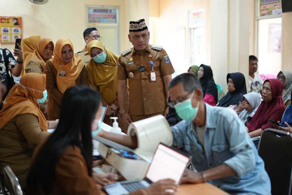 Wali Kota Metro Sidak Tiga Puskesmas Tanpa Pemberitahuan, Pastikan Tak Ada Petugas yang Bermain-Main dengan Pelayanan