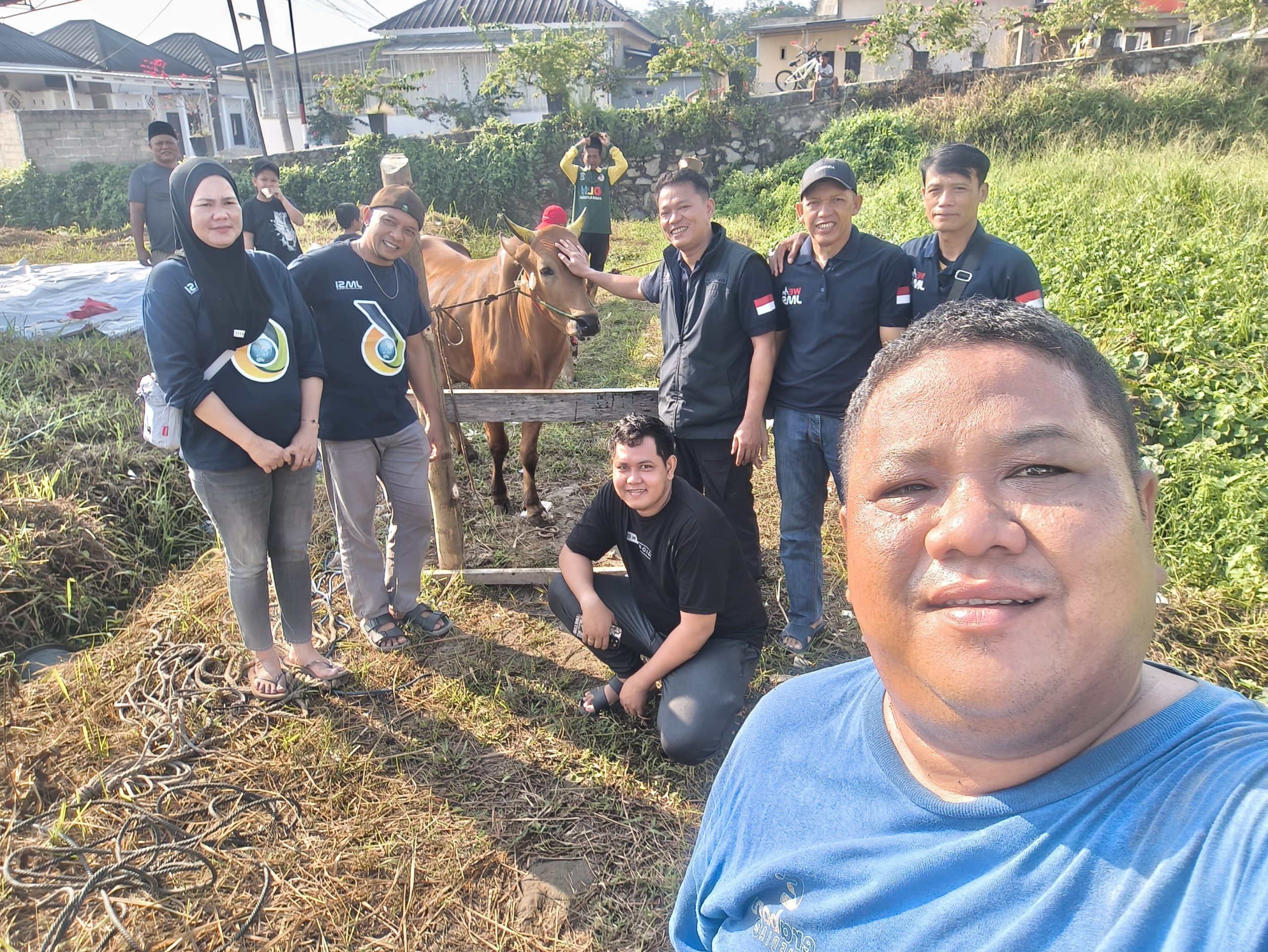 JMSI Babel Salurkan Daging Kurban dari PT Timah ke Warga Pangkalpinang, Target Tambah Jumlah Hewan Tahun Depan