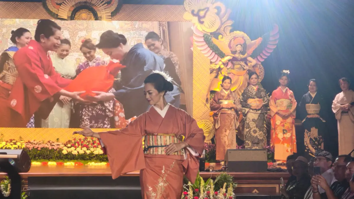 Bali World Culture Celebration 2026 Hadirkan Perpaduan Kimono dan Endek, Ini Makna di Balik Motifnya