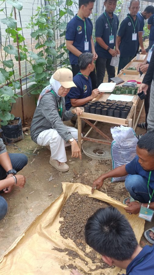 30 Warga Binaan Lapas Jambi Dibekali Teknik Hidroponik dan Pupuk Organik, Hasil Panen Dititipkan ke Koperasi Desa