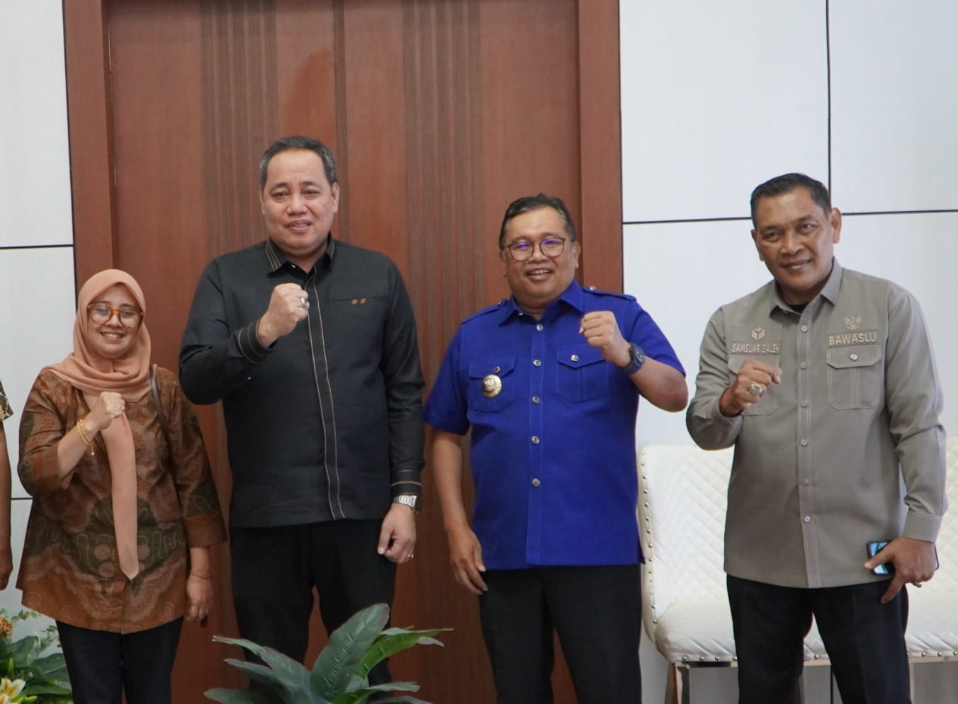 Bawaslu RI Temui Bupati Takalar Daeng Manye, Bahas Dana Hibah untuk Pembangunan Kantor Baru