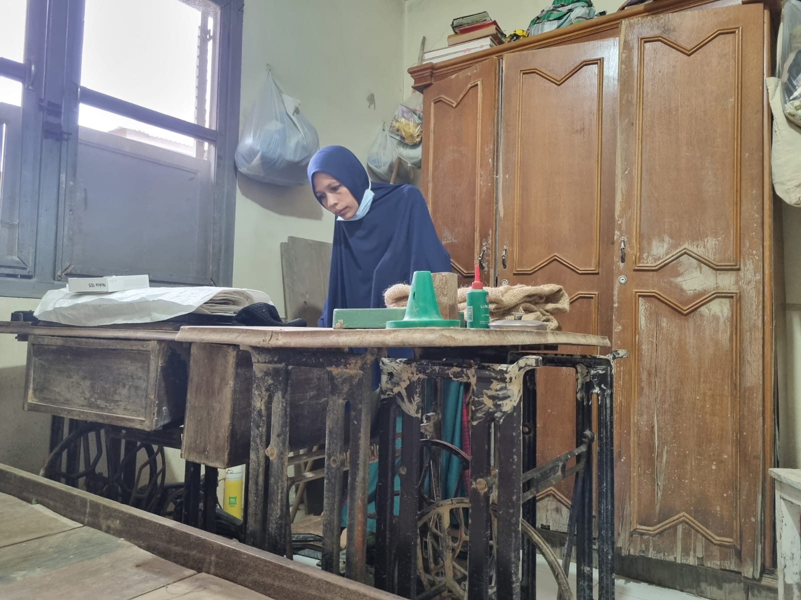 Delapan Bulan Pascabanjir Bandang Pidie Jaya, Kak Bet Masih Berjuang Bangkitkan Usaha Bordir yang Terendam Lumpur