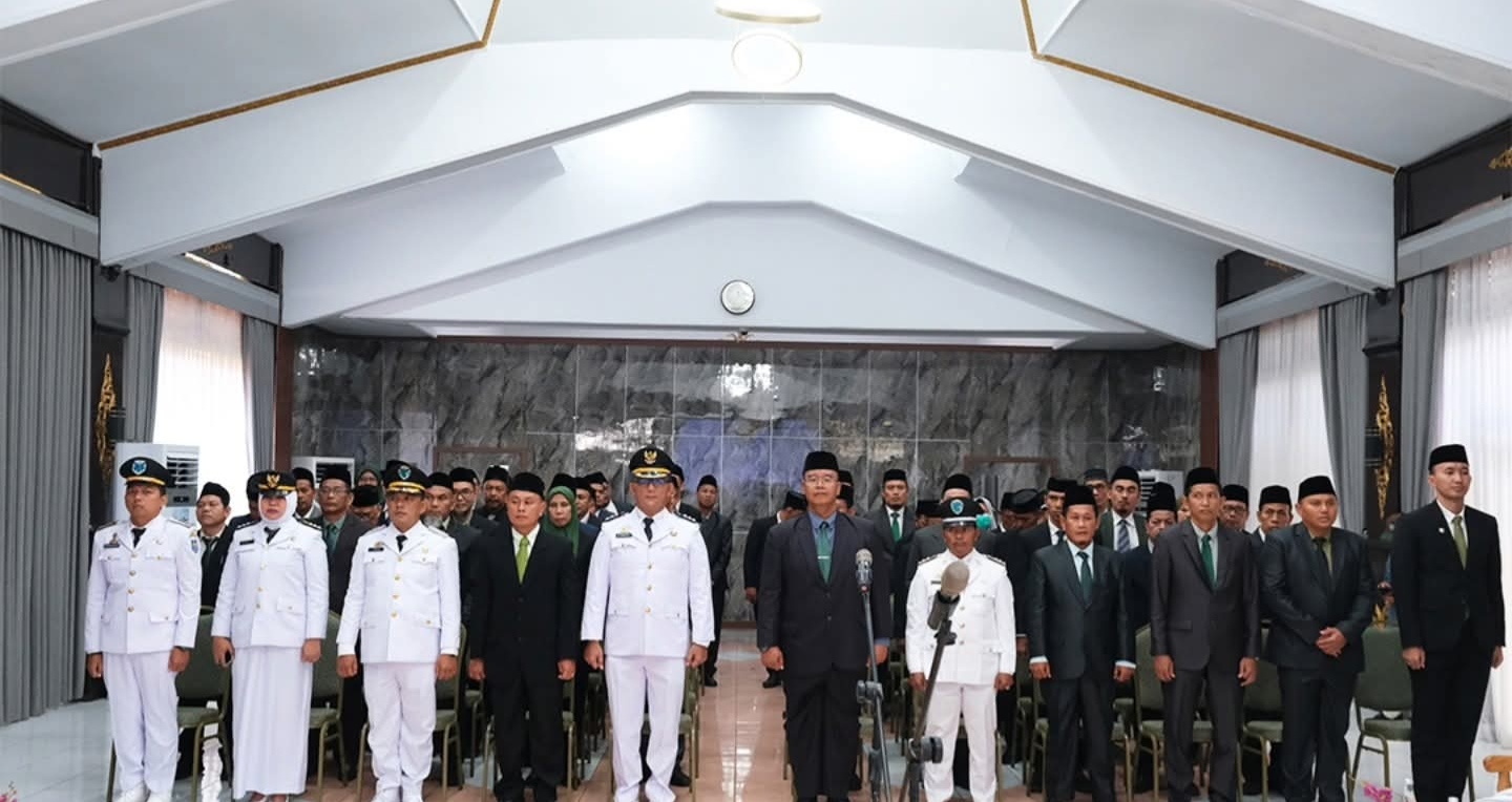 Bupati Batang Hari Lantik 106 Pejabat, Termasuk Camat hingga Kepala Bidang, Berikut Daftar Lengkapnya