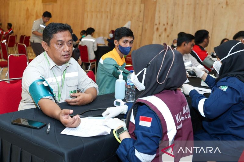 PMI Morowali Dorong Pemda Gelar Donor Darah Rutin, 400 Kantong Darah Terkumpul dari Aksi IMIP