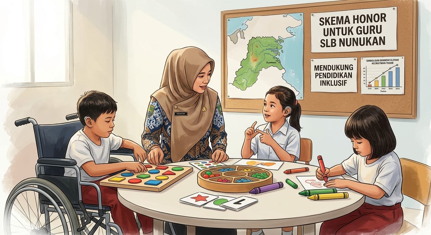 Pemprov Kaltara Siapkan Skema Honorarium untuk Atasi Kekurangan Guru SLB Nunukan, Gunakan Dana BOSP dan BOSDA