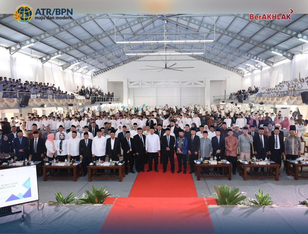 Menteri Nusron Serahkan 1.029 Sertipikat Tanah Wakaf di ICOP 2026, Target Tuntas 2028 untuk 522.026 Bidang