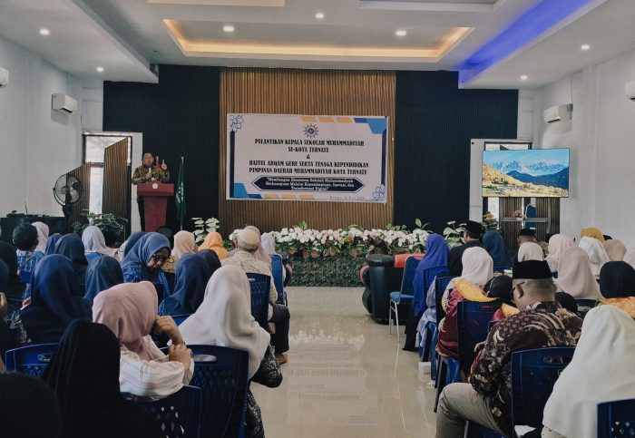 Sekda Ternate Dorong Tiga Kepsek Muhammadiyah Baru Perkuat Mutu dan Transformasi Digital Sekolah