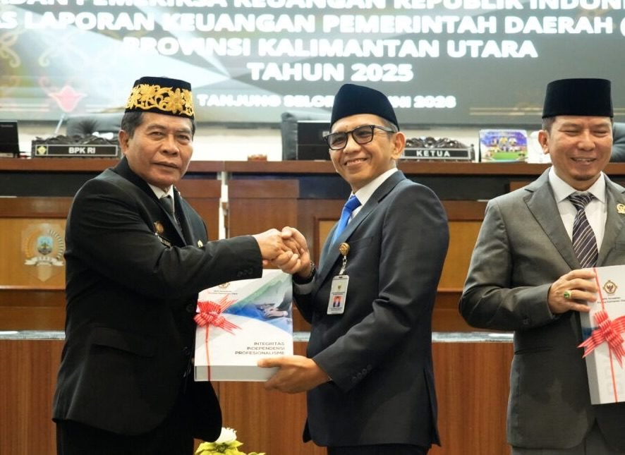 Pemprov Kaltara Kembali Raih Opini WTP ke-12 dari BPK, Gubernur Zainal Tegaskan Komitmen Perkuat Tata Kelola Keuangan