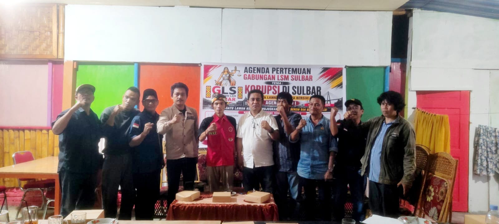 Koalisi 8 LSM di Sulawesi Barat Resmi Bentuk Gabungan Anti Korupsi, Siap Turun ke Jalan