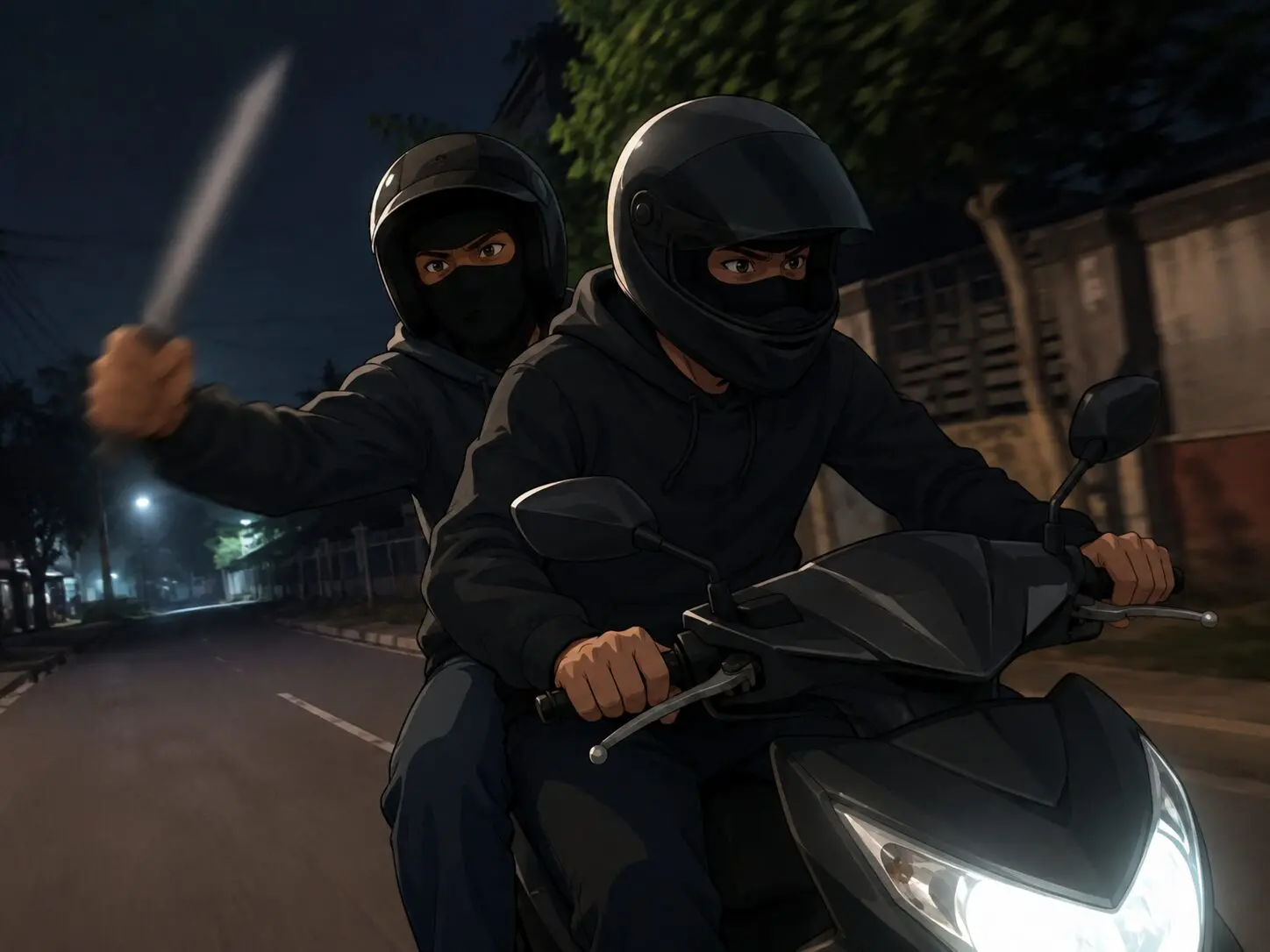 Anggota Polda Sumsel Jadi Korban Begal di Palembang, Empat Luka Tusuk di Perut dan Motor Dibawa Kabur