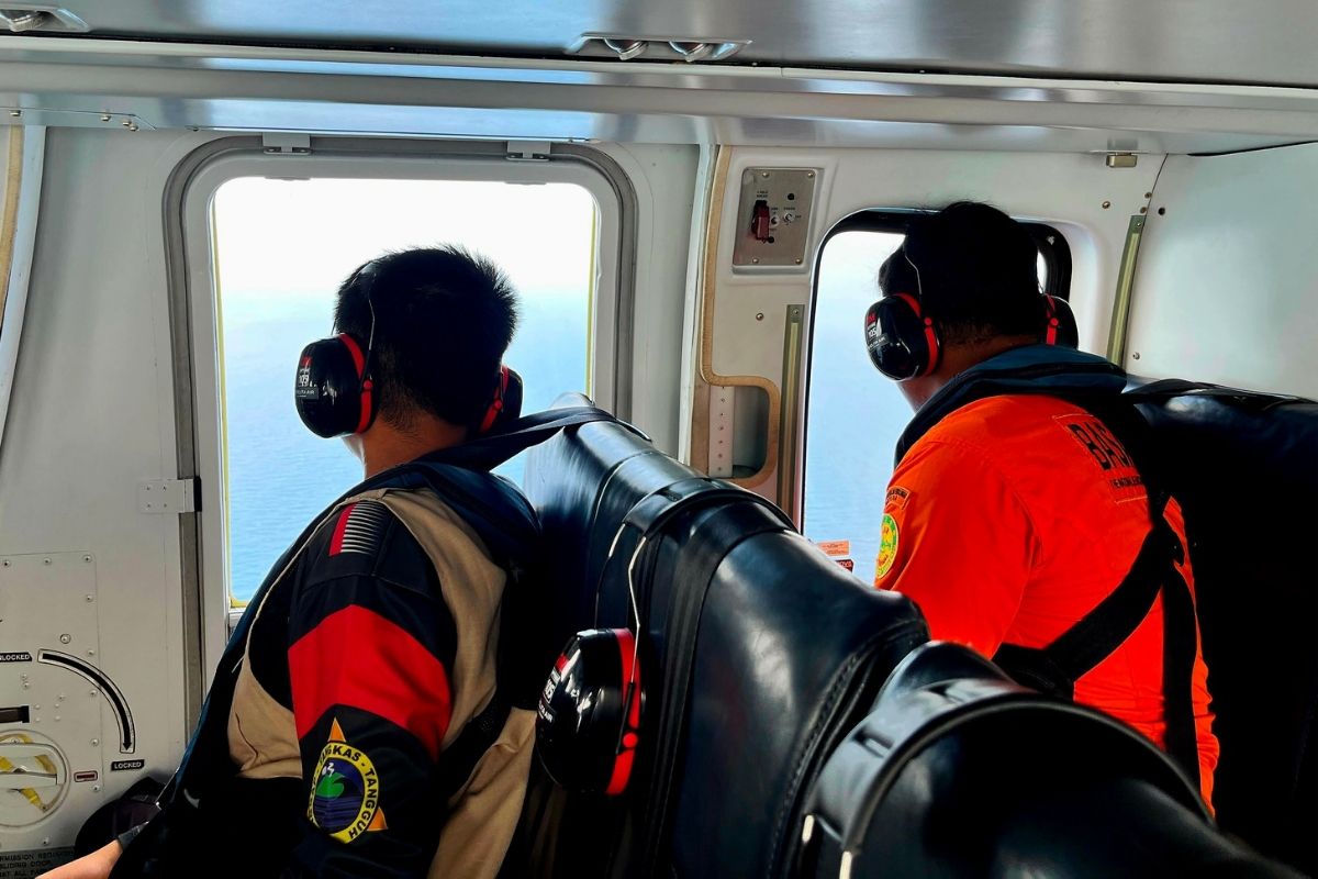 SAR Natuna Kerahkan Helikopter Perluas Pencarian KM Samudra Jaya Kelautan yang Hilang Kontak di Anambas, 4 Awak Kapal Belum Ditemukan