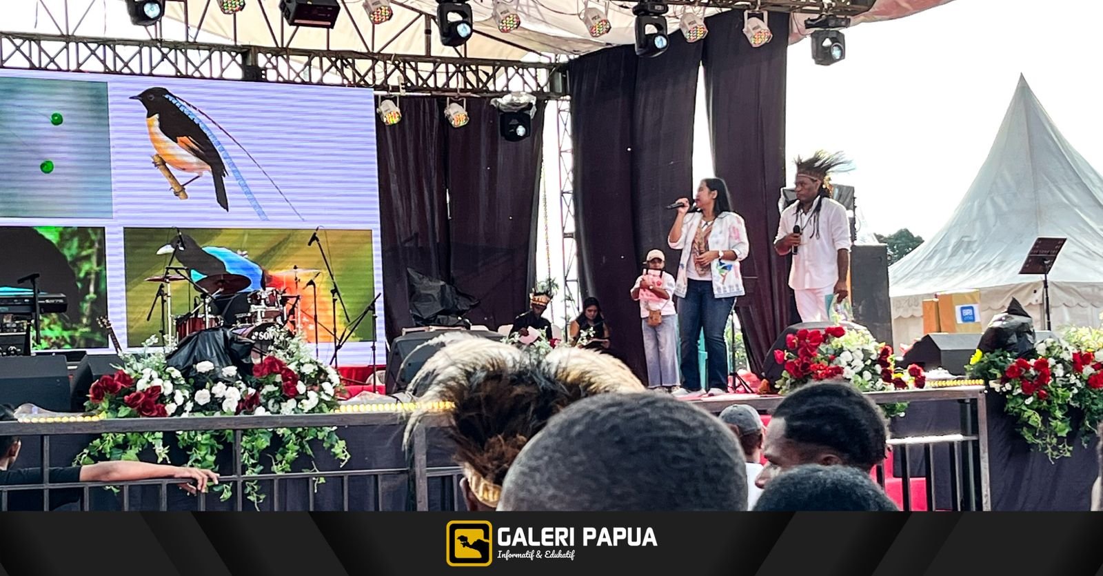 Festival Cahaya Kreasi di Nabire, Michael Jakarimilena Dorong Pelajar Papua Tengah Bangga pada Budaya Sendiri Lewat Cerita Sampari