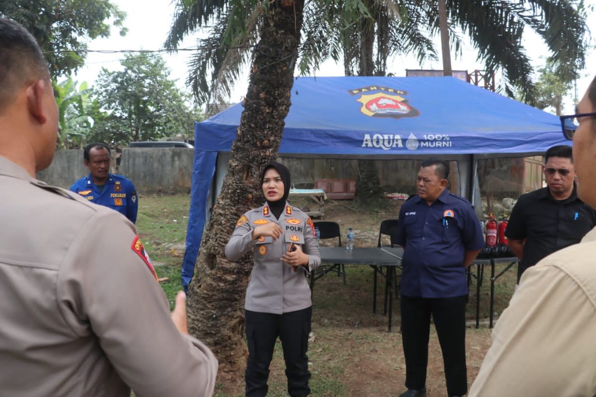 Polres Lebak Dirikan Posko Siaga Karhutla 2026 di TPSA Dengung, Maja, Libatkan TNI-Polri hingga Manggala Agni