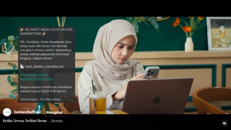Bank Aceh Syariah Luncurkan Video Edukasi “Cek Dulu Sebelum Percaya” untuk Lawan Modus Penipuan Digital di Aceh