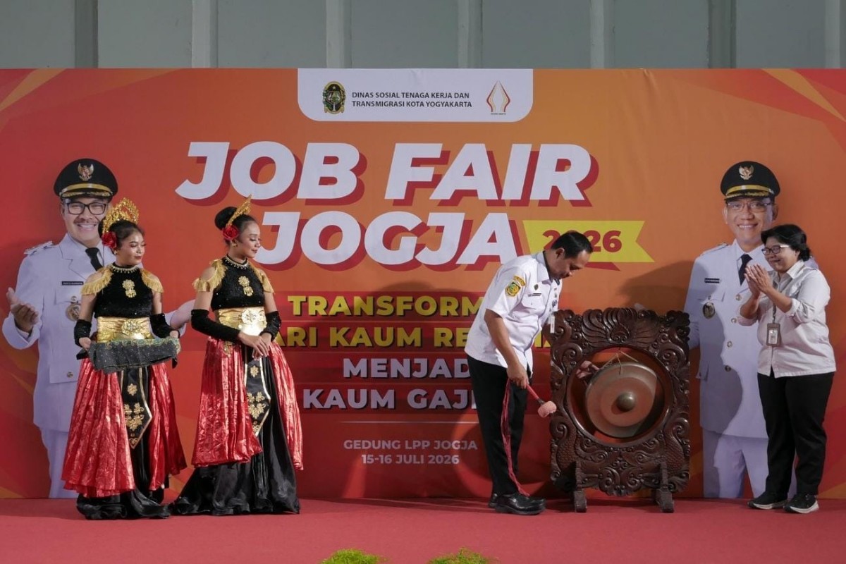 Jogja Job Fair 2026 Buka 3.000 Lowongan Kerja dan Layanan Konsultasi Karier, Pemkot Dorong Pencari Kerja Manfaatkan Fasilitas