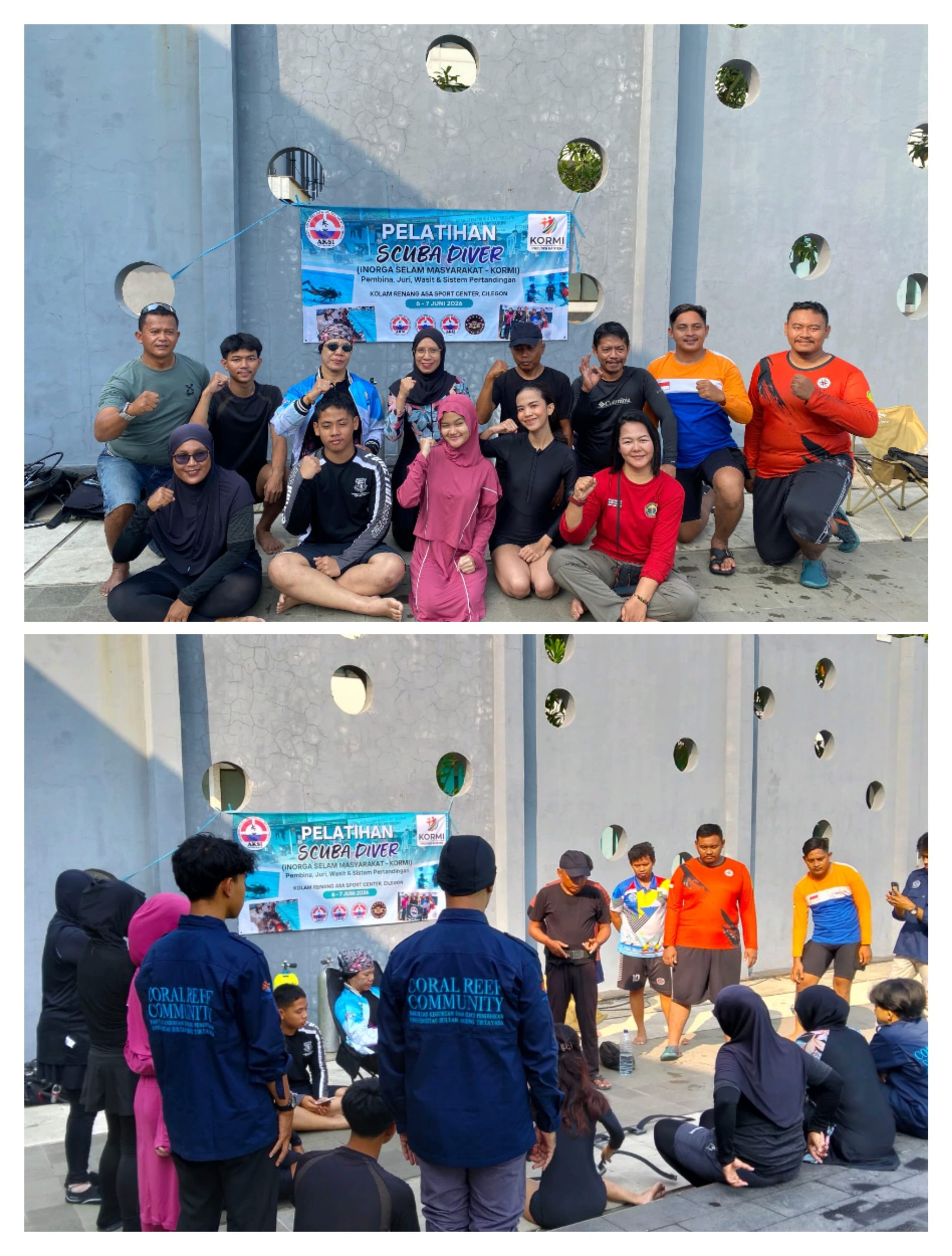 AKSI Banten Gelar Pelatihan Selam di Cilegon, Targetkan 5 Kabupaten/Kota Ikut FORPROV 2026