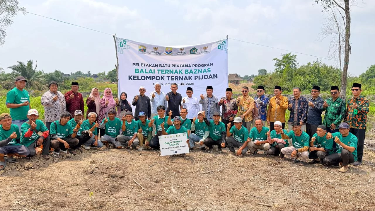 Kakanwil Kemenag Jambi Dukung Balai Ternak BAZNAS di Muaro Jambi, Target Tampung 60 Ekor Sapi untuk Edukasi Peternakan Terpadu