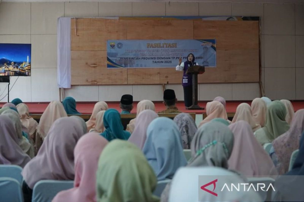 TP PKK Jambi Latih 30 Guru Agama SMA/SMK Metode 30 Menit Bisa Baca Al Quran, Targetkan Percepatan Literasi
