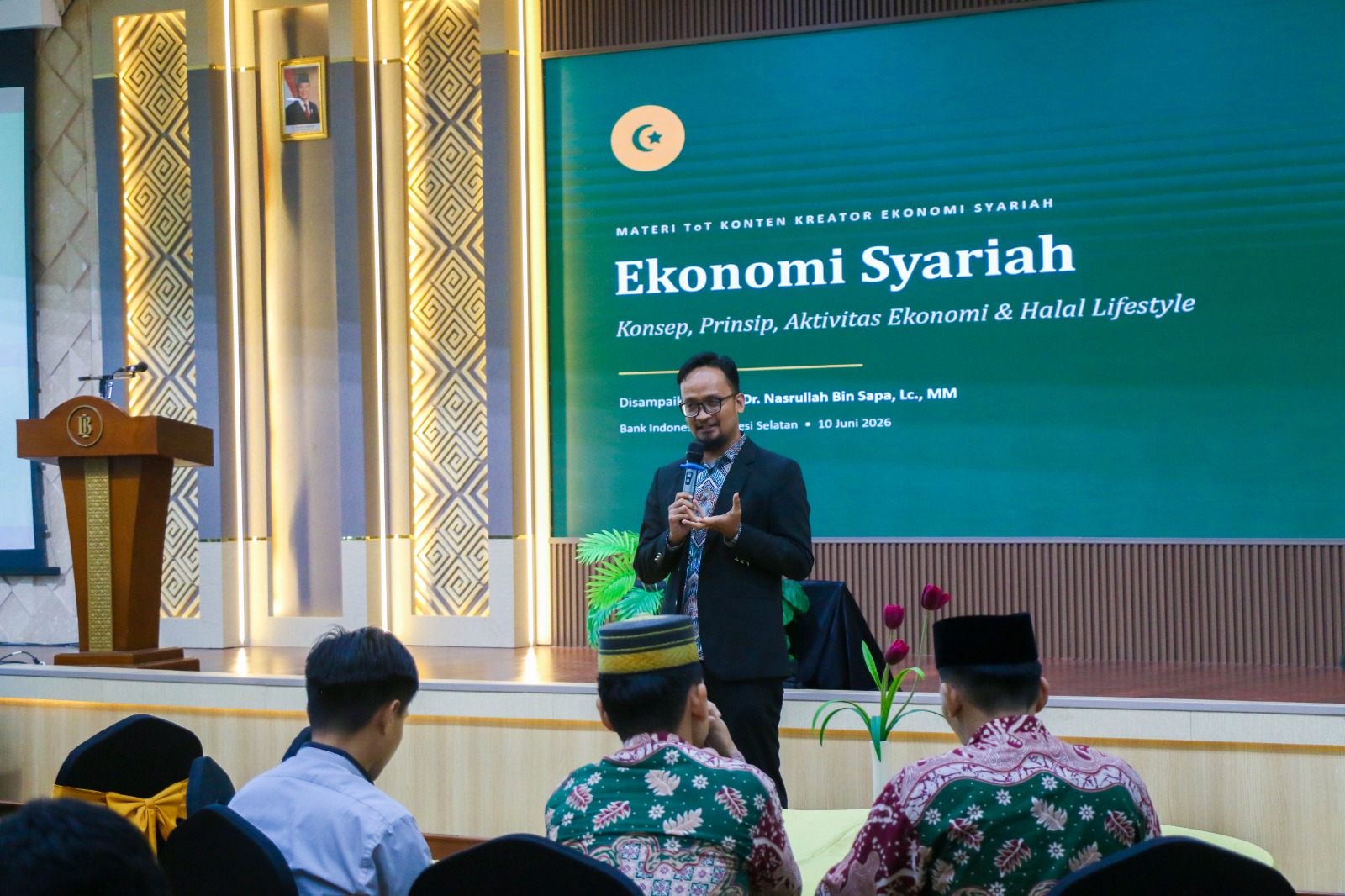 BI Sulsel Gelar Pelatihan Konten Syariah untuk Media dan Kreator, Target Literasi Digital 2026
