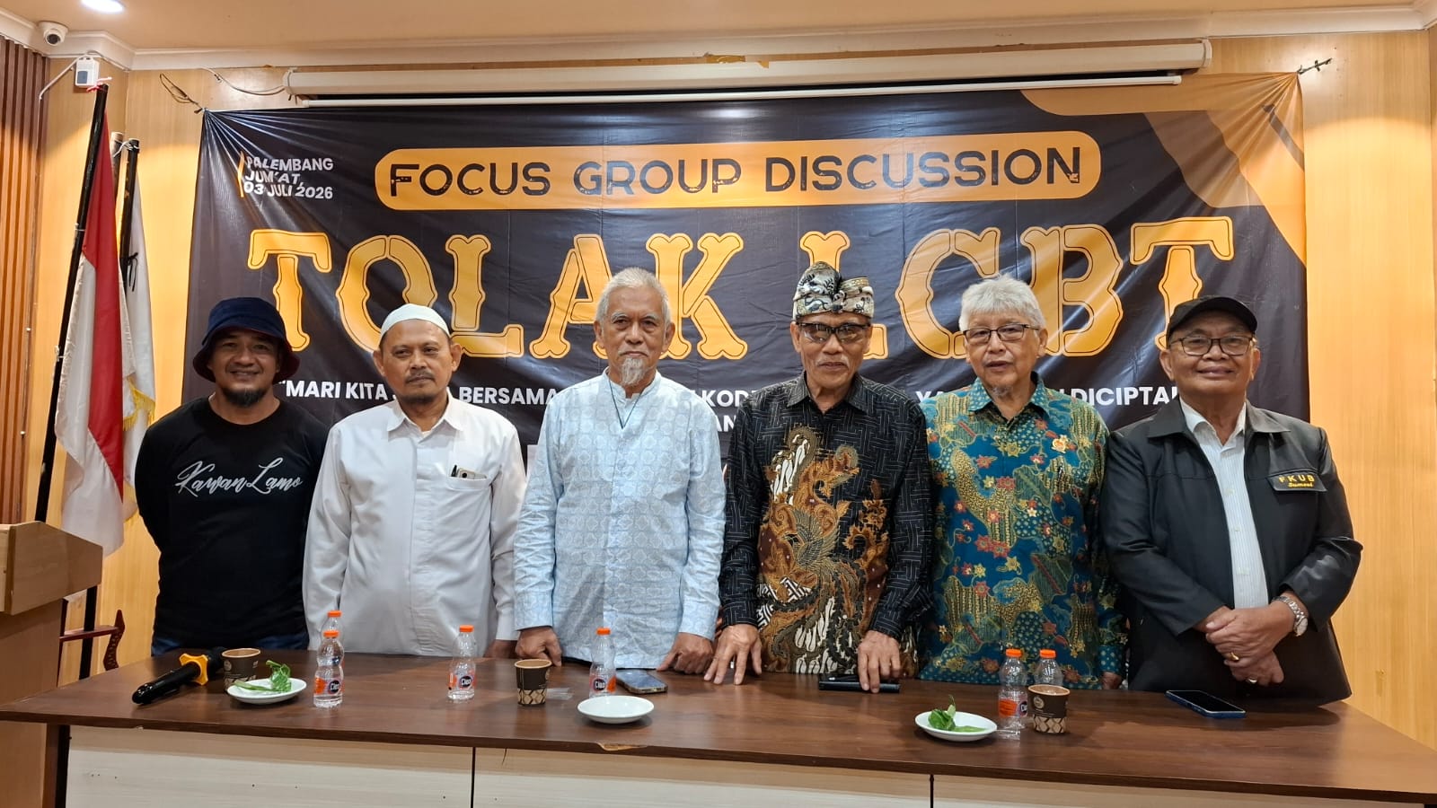 FGD Tolak LGBT di Palembang Usulkan Perwali, MUI dan FKUB Dukung Langkah Pencegahan