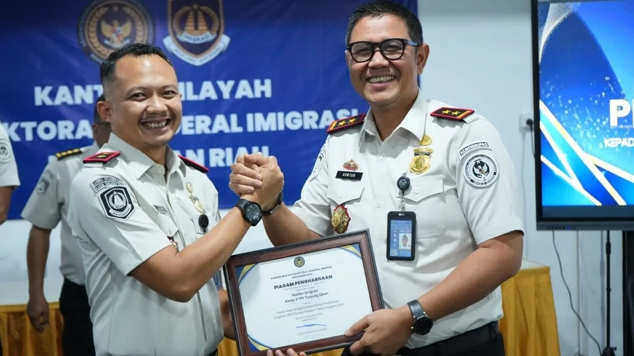 Imigrasi Tanjunguban Raih Tiga Penghargaan, Predikat Sangat Baik Pelayanan Publik dari Kemenimipas