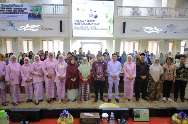 Permen LH Nomor 5 Tahun 2025 Disosialisasikan di Palembang, Pemkot Targetkan Lebih Banyak Sekolah Raih Adiwiyata