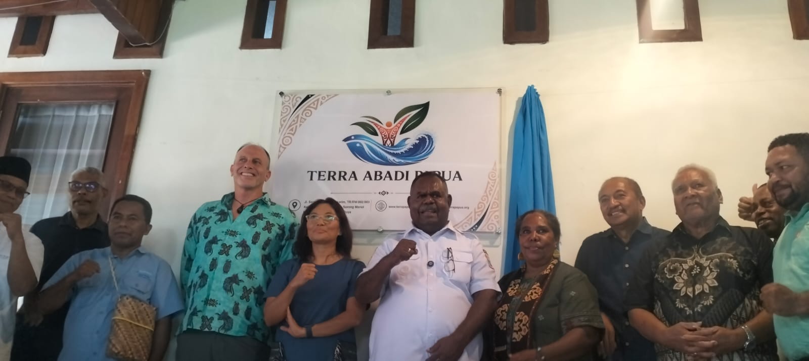 Gubernur Papua Barat Daya Resmikan Kantor Terra Abadi Papua, Kolaborasi Jaga Ekosistem Raja Ampat