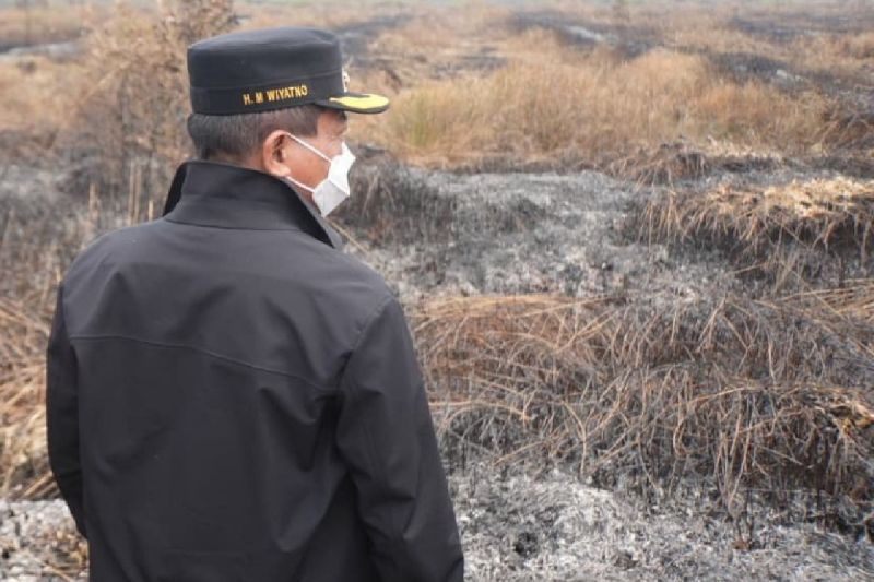 Bupati Kapuas Minta 11 Kades di Kapuas Murung dan Dadahup Gencar Sosialisasi Karhutla dari Rumah ke Rumah