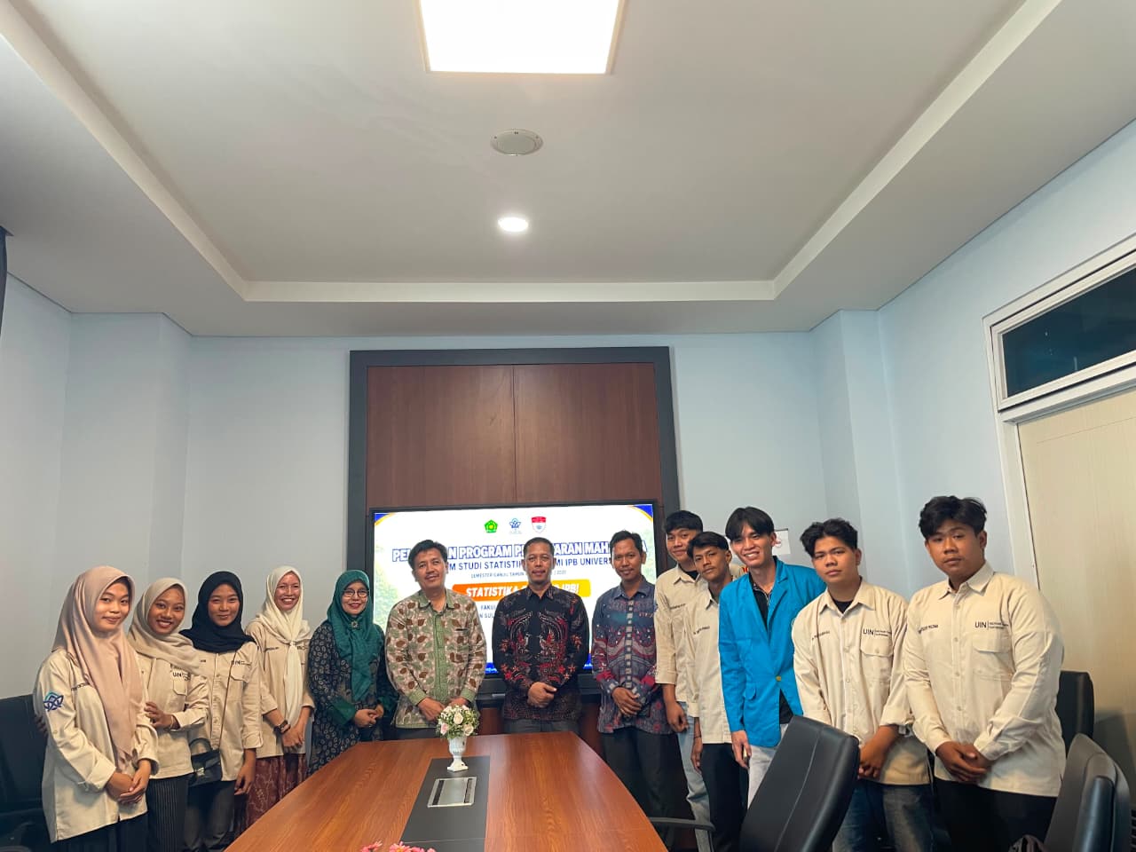 Sembilan Mahasiswa Statistika UIN STS Jambi Belajar Satu Semester di IPB University, Pesan Penting Wakil Rektor: Jaga Nama Baik Kampus