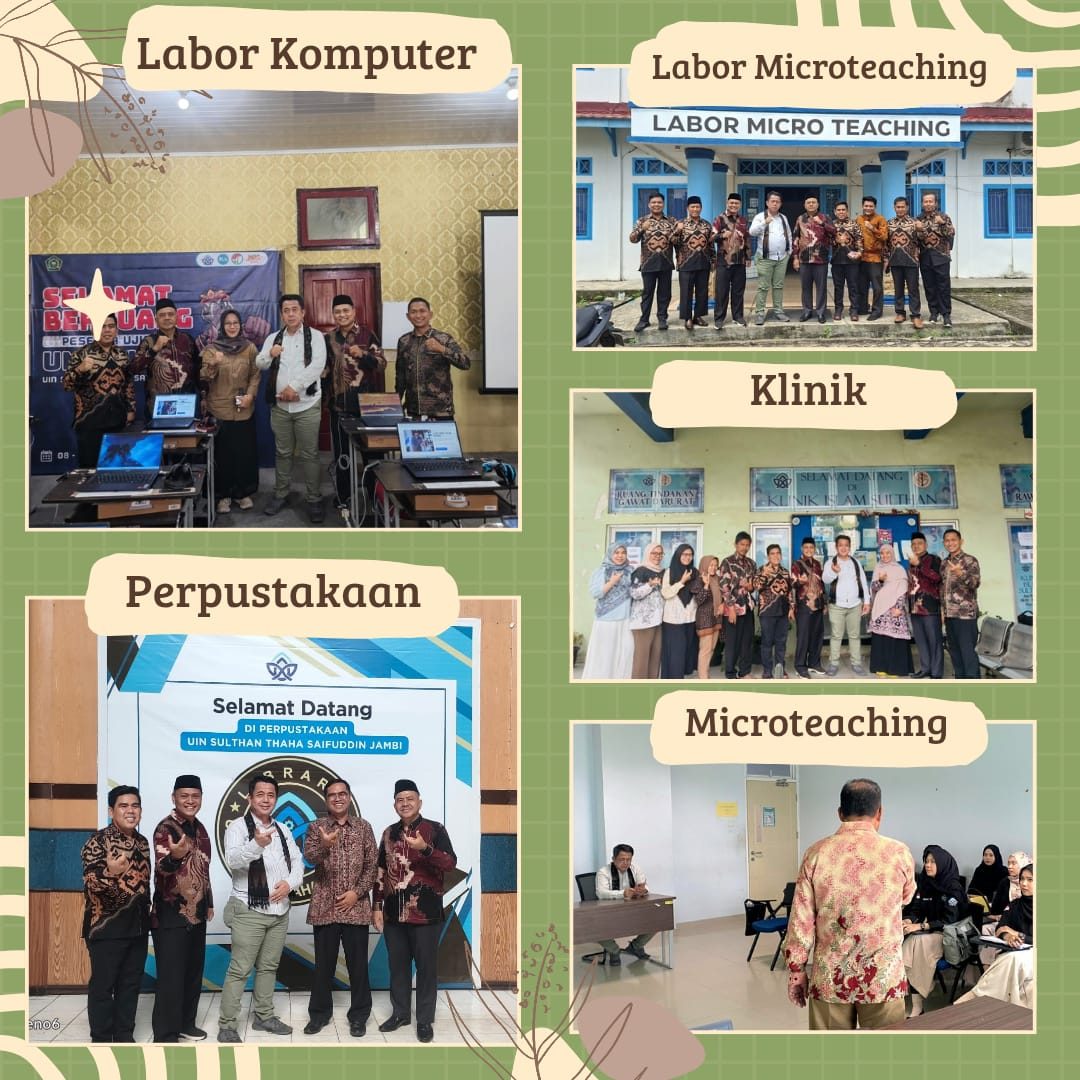 Tim Asesor LAMDIK Uji Kesesuaian Dokumen dan Realitas di Prodi PAI UIN STS Jambi, Fasilitas Kampus Jadi Sorotan