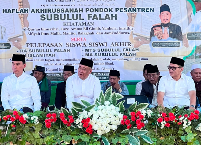 Wagub Sumsel Cik Ujang Tegaskan Dukungan ke Pesantren, Sebut Moral dan Pendidikan Kunci Pembangunan Daerah