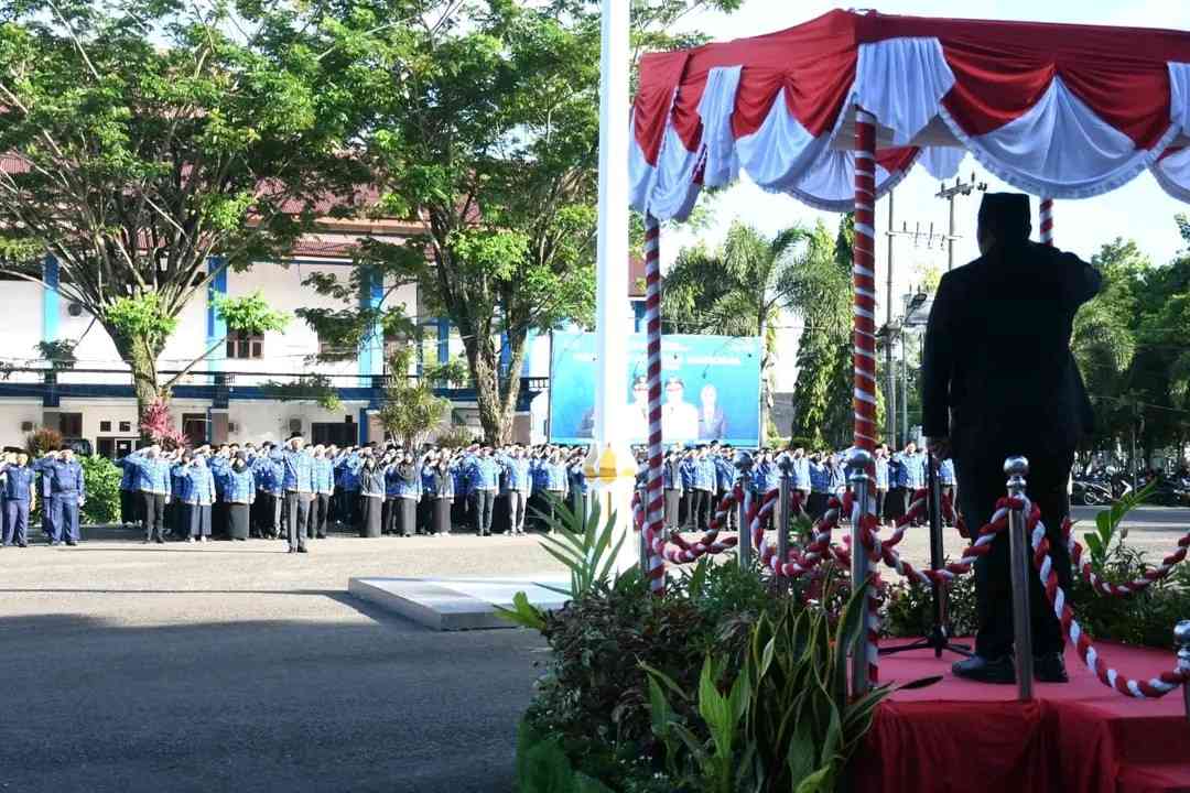 Plh Walikota Bengkulu Pimpin Upacara Harkitnas ke-118, ASN Diingatkan Lawan Disinformasi di Era Digital