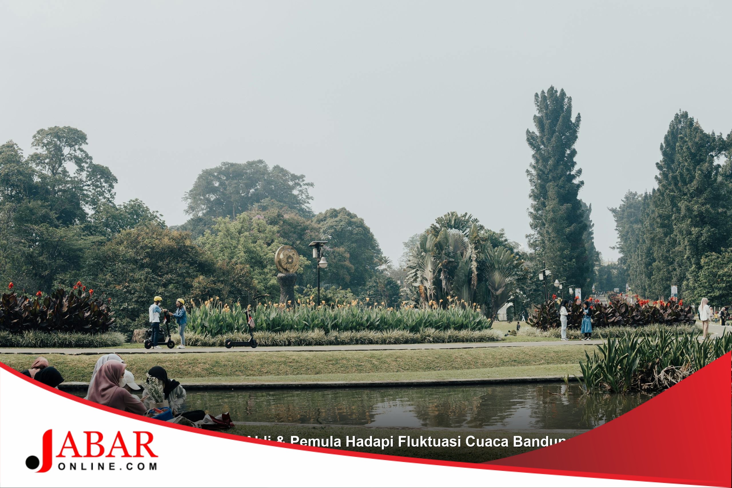 Prakiraan Cuaca Bandung Hari Ini: Suhu Turun hingga 19°C, Kelembapan Nyaris 100 Persen di Dini Hari