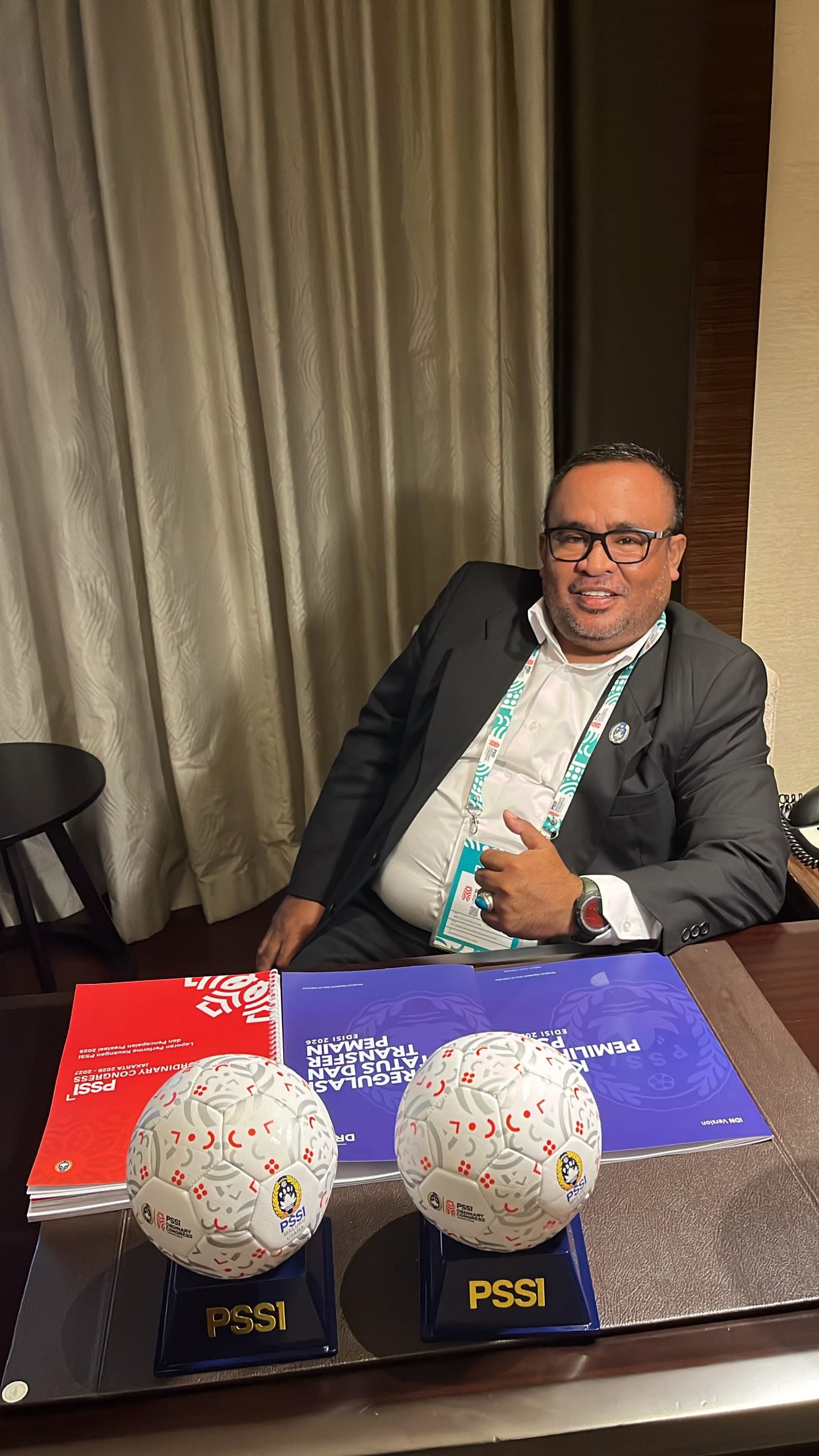 3 Agenda Abdul Rifai Sadoki Usai Resmi Jadi Plt Sekretaris PSSI Maluku Utara, Siapkan KLB dan Piala Soeratin