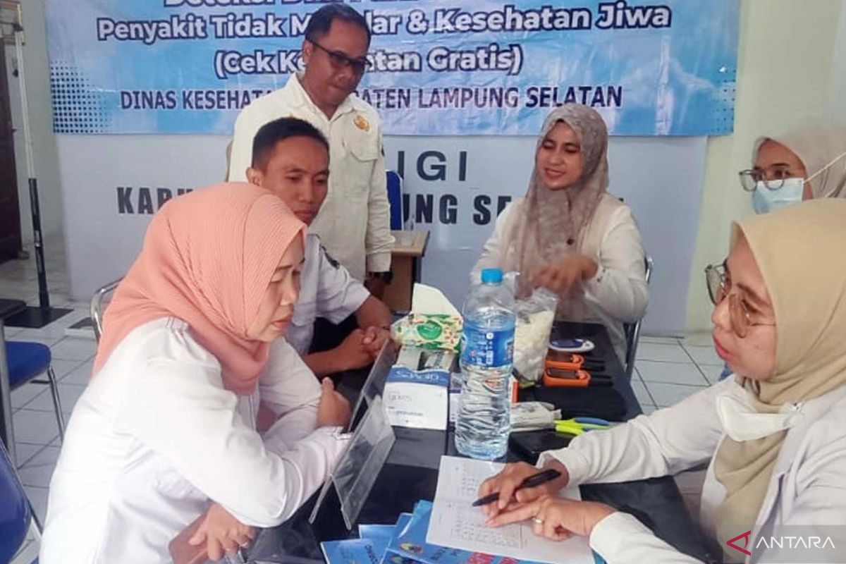 Dinkes Lampung Selatan Gelar Skrining Kesehatan ASN, Deteksi Dini Hipertensi hingga Diabetes