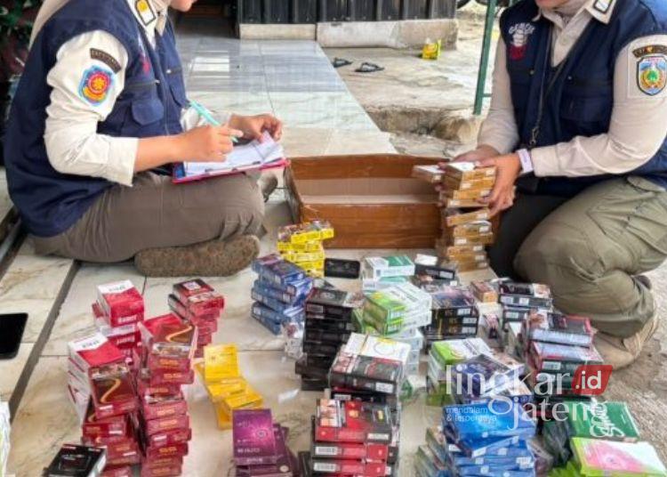Operasi Serentak di Jepara, Satpol PP Sita 11.638 Batang Rokok Ilegal — Terbanyak dari Wedelan Bangsri
