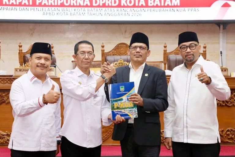 Pemkot Batam Naikkan Target Pendapatan Daerah 2026 Jadi Rp 4,25 Triliun, Ekonomi Diproyeksikan Tumbuh Hingga 7,4 Persen