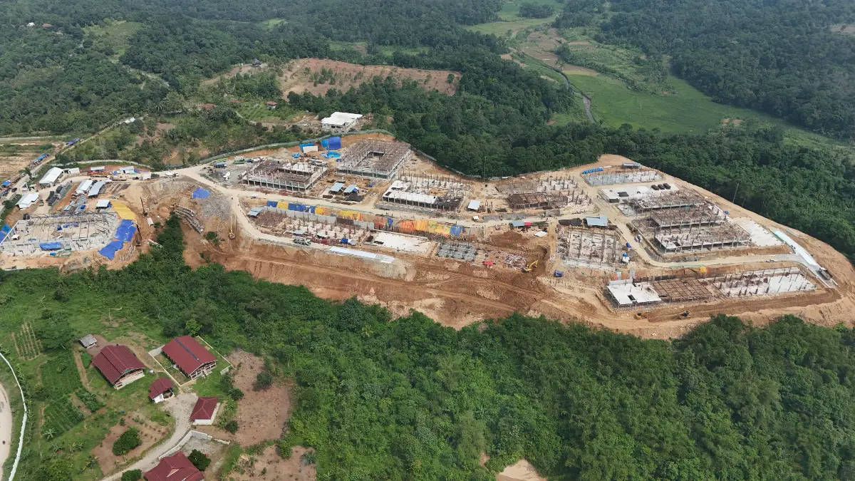 Target Operasional Tahun Ajaran Baru, Pembangunan Sekolah Rakyat di Jasinga Bogor Terus Dikebut